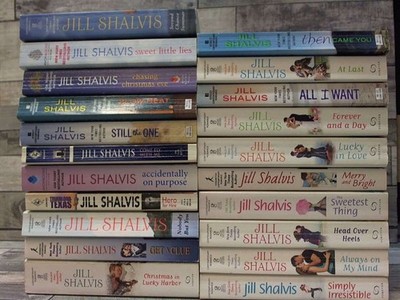 21 Jill Shalvis Romance Novels Lucky Harbor and more (Then came You, At Last, Al