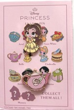 PALM Disney Pink ala Mode Princess Royal Treats Mini Micro Belle BATB Pin Set