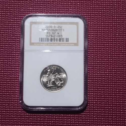 2000-D 50 State Quarters Massachusetts — photo from the most recent tracked eBay sale