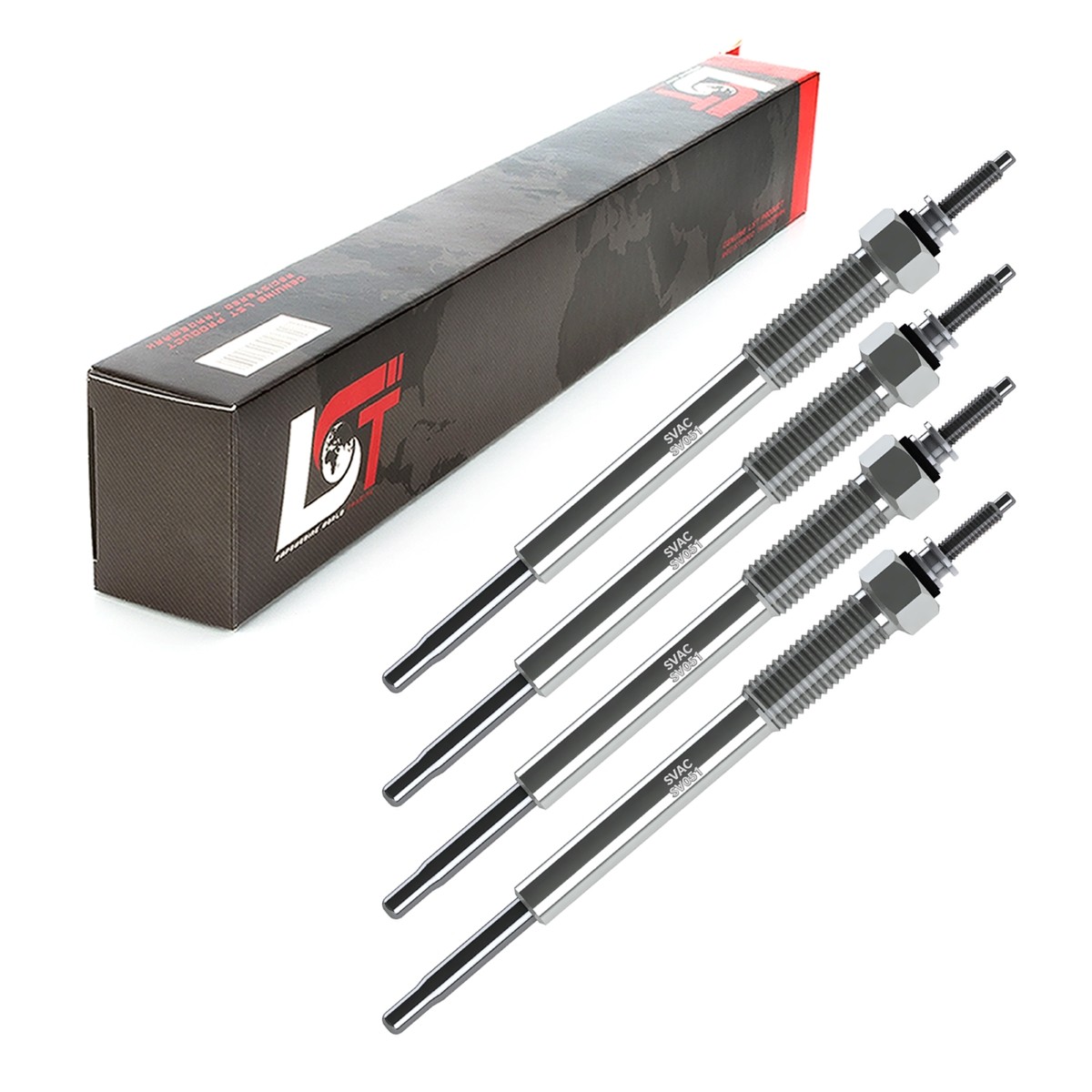 4x Glow Plug Pencil 11 V for Kia Cee'D Cerato Rio Soul Venga 1.5 1.6 Crdi