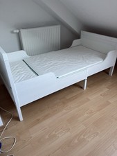 Ikea Sundvik Kinderbett 90 x 200 mit Matratze und Luröy In OVP