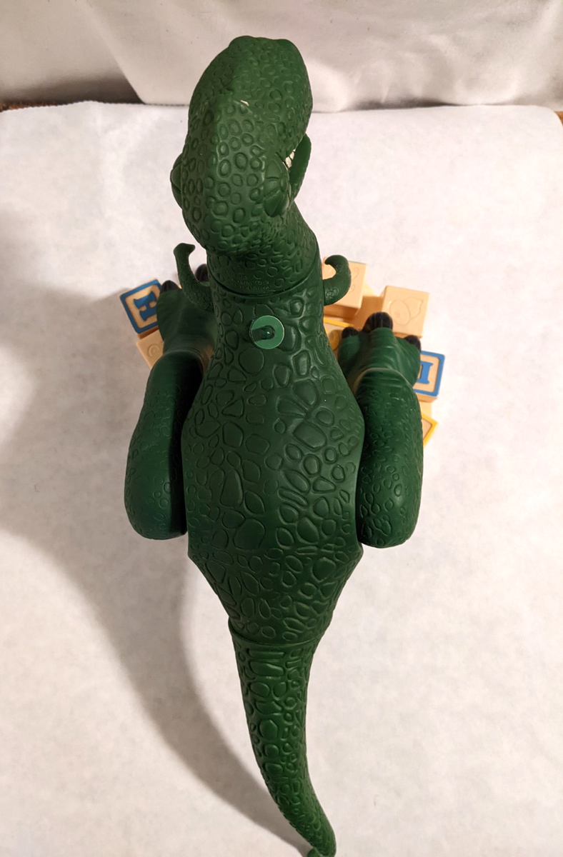 Talking Rex Room Guard & Stand, Toy Story 2 Disney Pixar movie