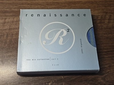 Renaissance The Mix Collection Part 2 CD 3 Disc Box Set John Digweed, DISCS MINT