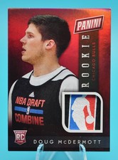 2014 Panini The National Doug McDermott Rookie Materials NBA Logoman Event Worn!