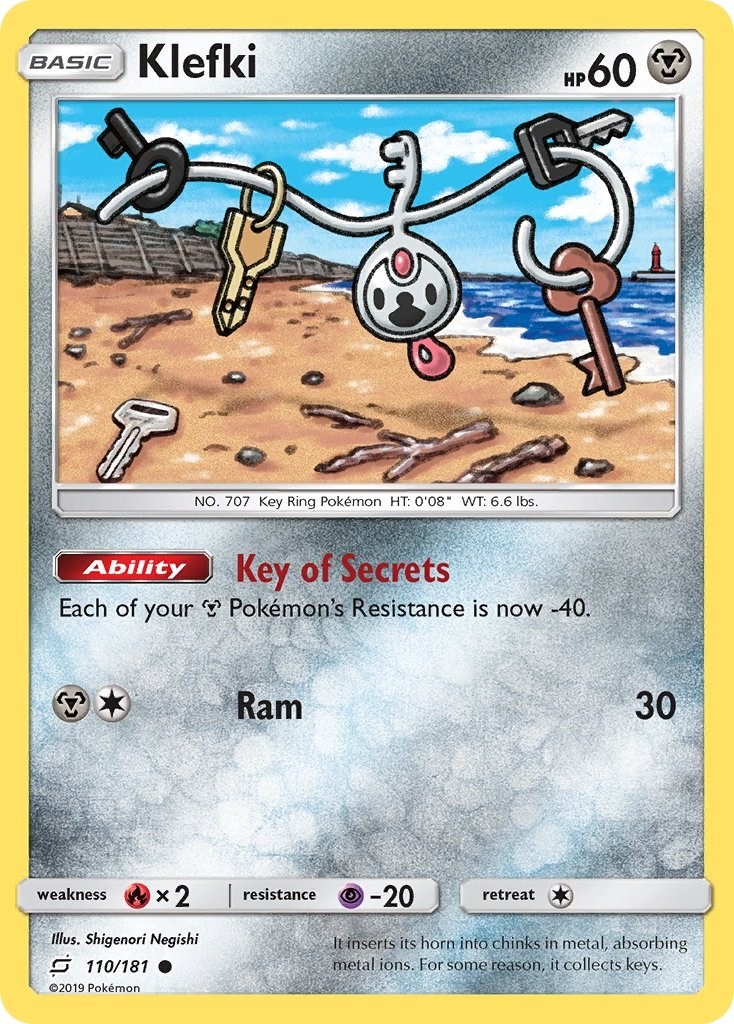 NM - Klefki SM9 - 110/181 SM - Team Up