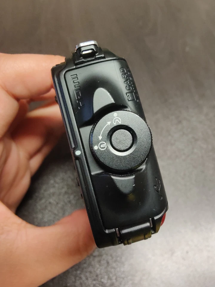 Cámara digital Nikon COOLPIX AW120 naranja 16 MP impermeable probada funciona Foto 4 de 4