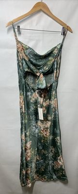 green emerald velvet dress Marion Maxi Dress - Sage Green