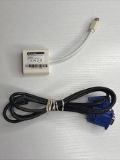 Cirago Mini DisplayPort to VGA HD-15 Adapter DPN2012 With VGA Cable Tested
