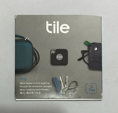Tile Pro 2- Tiles EC-15002 with Replaceable Battery - Black