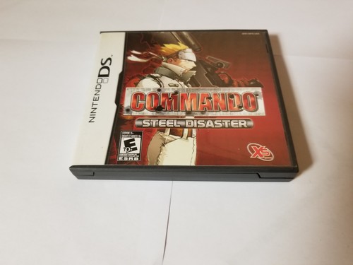 Commando: Steel Disaster Nintendo DS Authentic Complete