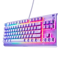 SteelSeries Apex 3 TKL Lavender RGB Gaming Keyboard, Tenkeyless, Water and Dust