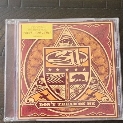 311 Don't Tread on Me CD Album 2005 Rock Volcano 82876-69522-2 Jewel Case