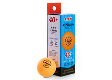 NITTAKU Nexcell 40 3 Star Ball Table Tennis 3 balls/box 