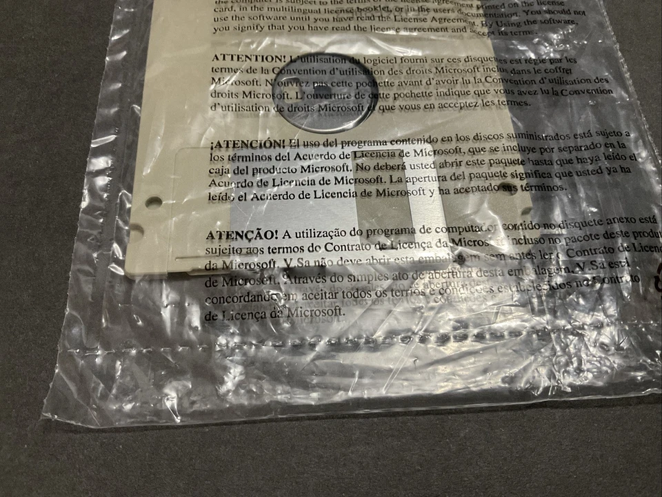 Microsoft Windows 98 Boot Disk 3 .5 Floppy New Sealed - Image 4 of 4