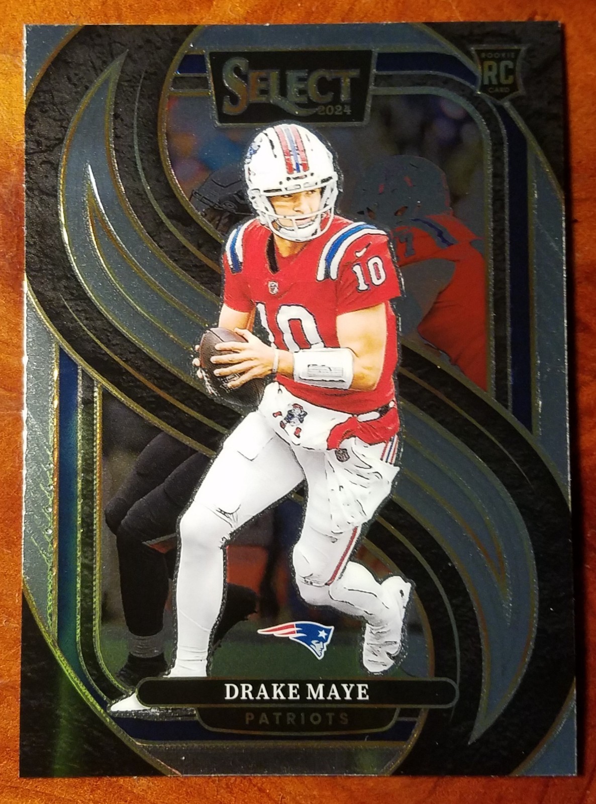 2024 Panini Select Drake Maye Premier Level Rookie RC #113 Patriots