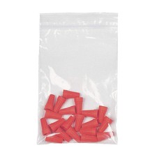 GRAINGER APPROVED 5CNF9 Reclosable Poly Bag,Zip Seal,PK1000 5CNF9