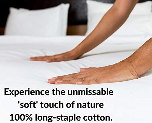 1 Piece Duvet Cover 1000 Thread Count 100% Egyptian Cotton Breathable, Soft - Picture 6 of 7