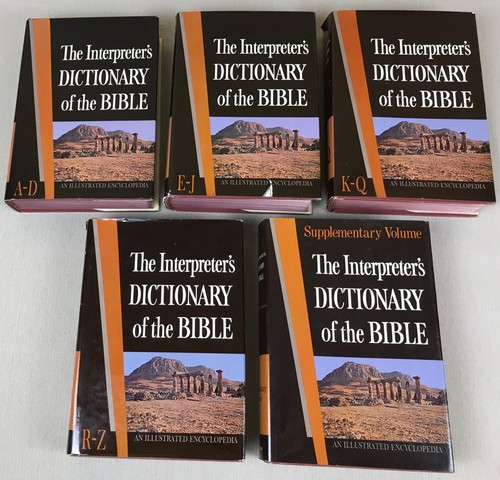 The Interpreter's Dictionary of the Bible Complete 5-Volume Set 1962/1976 - Picture 5 of 21