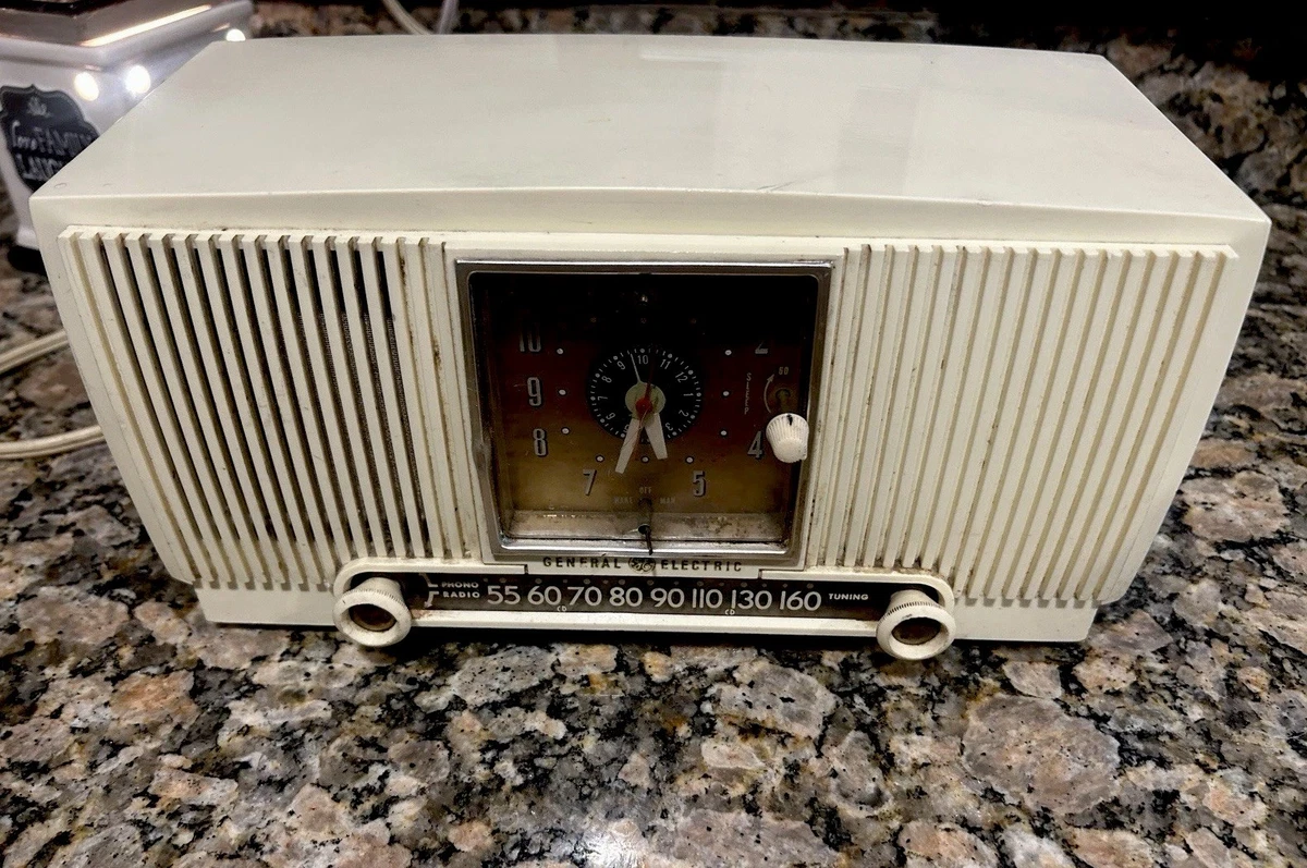 GENERAL ELECTRIC ラジオ時計　1950製MADE IN USA Ge Radio In Collectible Tube Radios 1950-1959 for sale | eBay