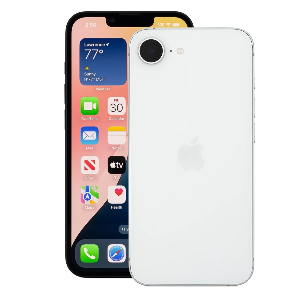 Apple iPhone 16e 128GB Factory Unlocked Open Box Mint Smartphone A3212