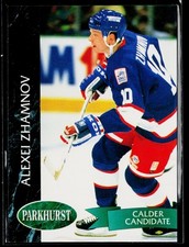 1992-93 Parkhurst Emerald Ice #210 Alexei Zhamnov Winnipeg Jets