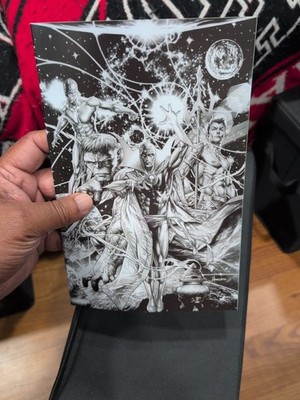 Death Of Dr Strange #1  Jay Anacleto Sketch Htf