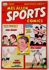 VTG 1950 STANDARD COMIC BOOK MEL ALLEN SPORTS #6 LOU GEHRIGS STORY UN-GRADED MK