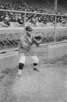 HEROLD DOMINIC MUDDY RUEL NEW YORK AL BASEBALL 1919 4X6 POSTCARD PHOTO