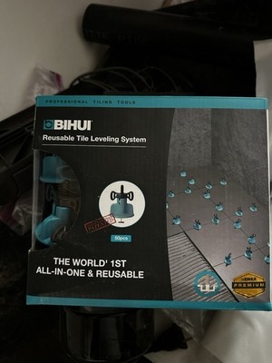 Reusable Tile Levelling System - T-Spin by Bihui (box of 50)