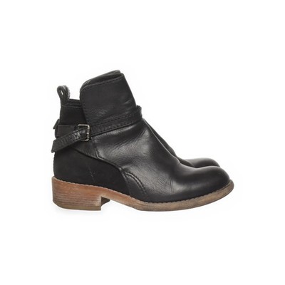 Acne, Boots, Größe: 37, Schwarz, Leder, Damen #qMs