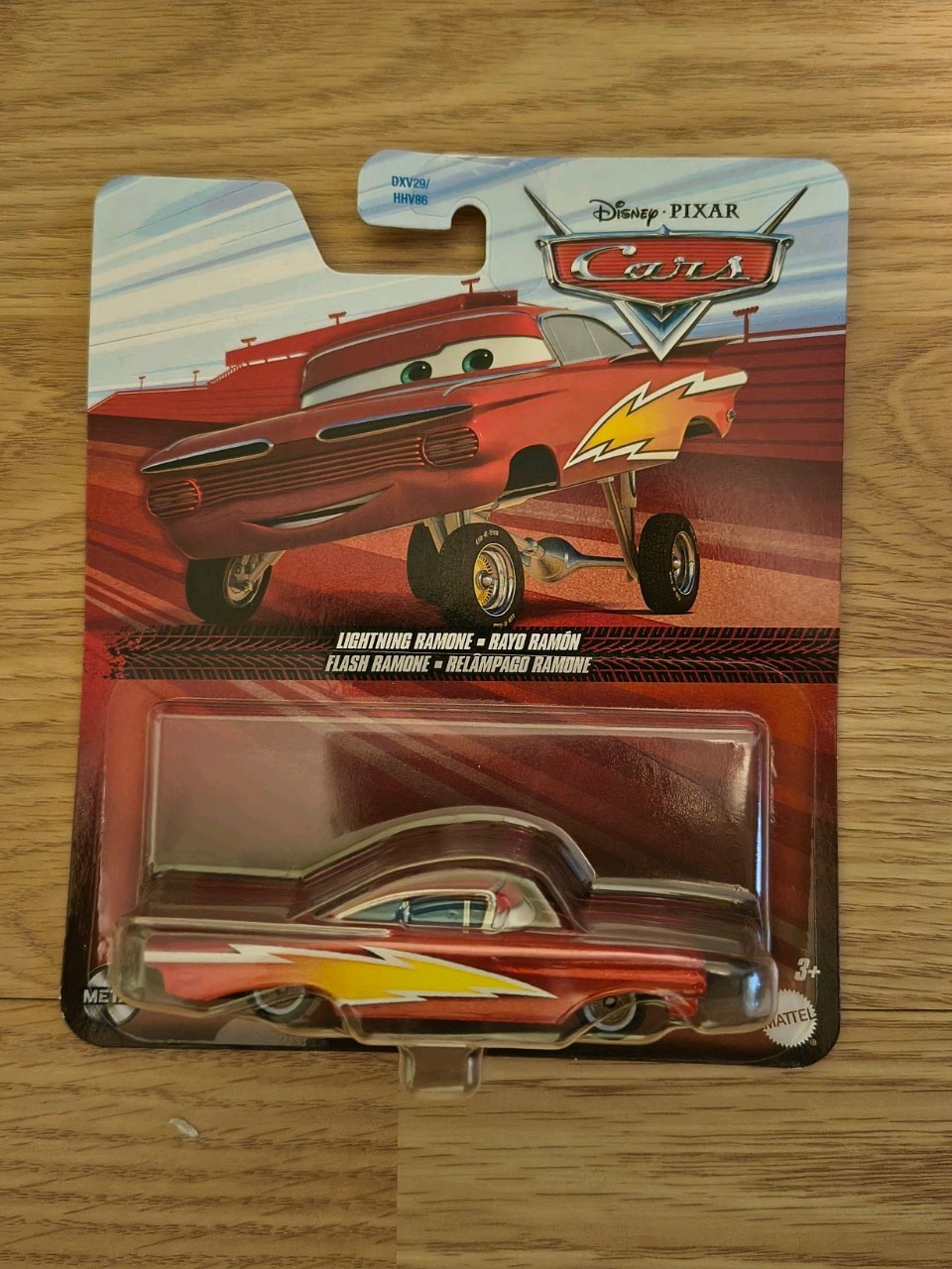 Mattel Lightning Ramone 1:55 Diecast Car Red Yellow Disney Pixar Cars