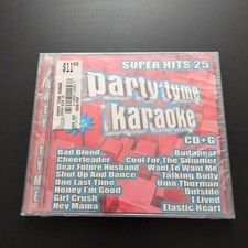 Party Tyme Karaoke - Super Hits 25 16-song CD New Sealed