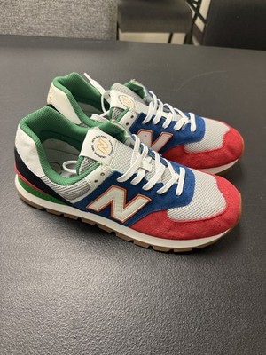 Size 10.5 - New Balance 574 Rugged - Grey Blue for sale  display picture 2