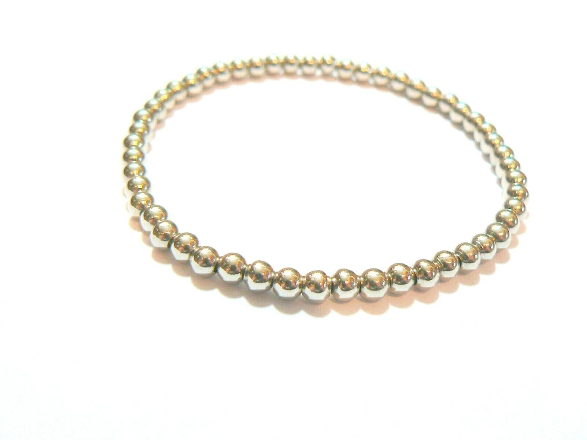 9Ct Gold Beaded Pull Style Bracelet - BR571 – Delan Jewellery