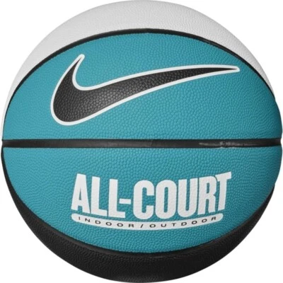 Ballon De Basket Nike Everyday All Court 8P Homme En Intérieur Et Extérieur Teal - Photo 1/3