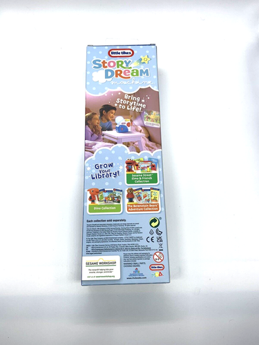 Little Tikes Story Dream Machine Sesame Street Big Bird & Friends Collection Set - Picture 2 of 2
