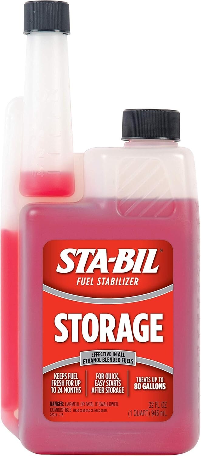 STA-BIL Storage Fuel Stabilizer Keeps Fuel Fresh, 32 oz