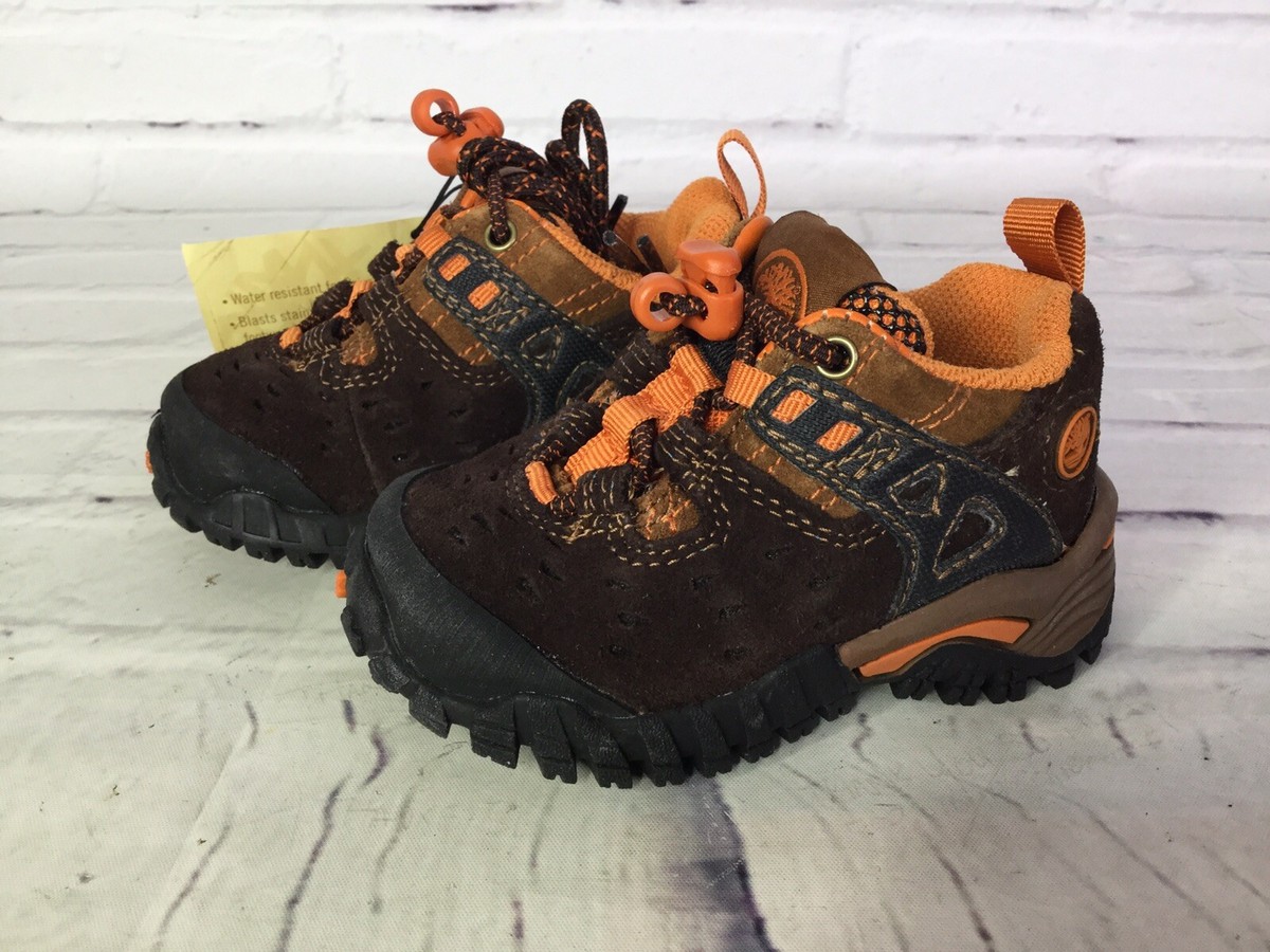 66 Timberland 49878 Boys Size 4 Splash Blaster Trailscape Brown
