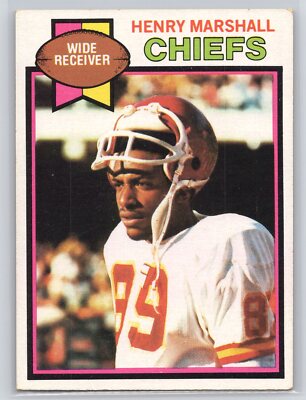 1979 Topps #42 Henry Marshall - Chiefs