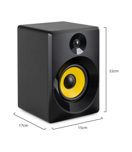 Stylische MM-544BT Studio, Multimedia Speaker PC Regal Lautsprecher Schwarz 40W - Bild 11 von 12