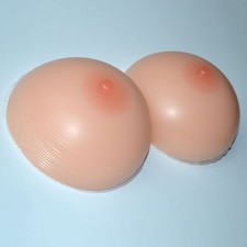 1000g Round Silicone Breast Form Boobs Tits Enhancer Prosthesis Fake Breast