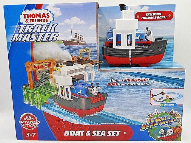 thomas & friends trackmaster boat & sea playset