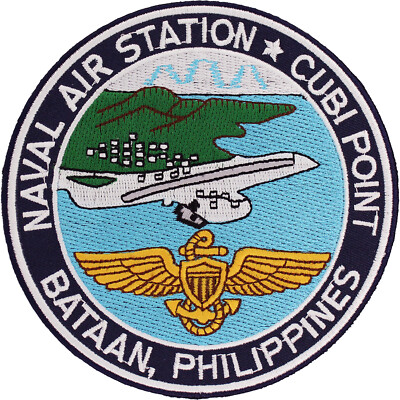 Naval Air Station Cubi Point Bataan, Philippines Patch ( 4 1/2'' ) P1382
