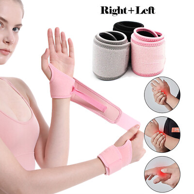 Left Right Wrist Support Brace Arthritis Tendonitis Splints Carpal Tunnel Sprain