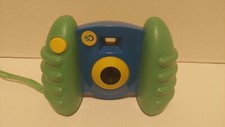 Discovery Kids Digital Camera USB Green/Blue Not Working For Parts Or Repair