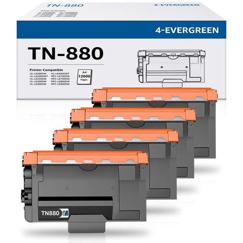 DR820 Drum TN880 Toner Cartridges for Brother HL-L6200DW L6250DW MFC-L6700DW Lot - Picture 12 of 21