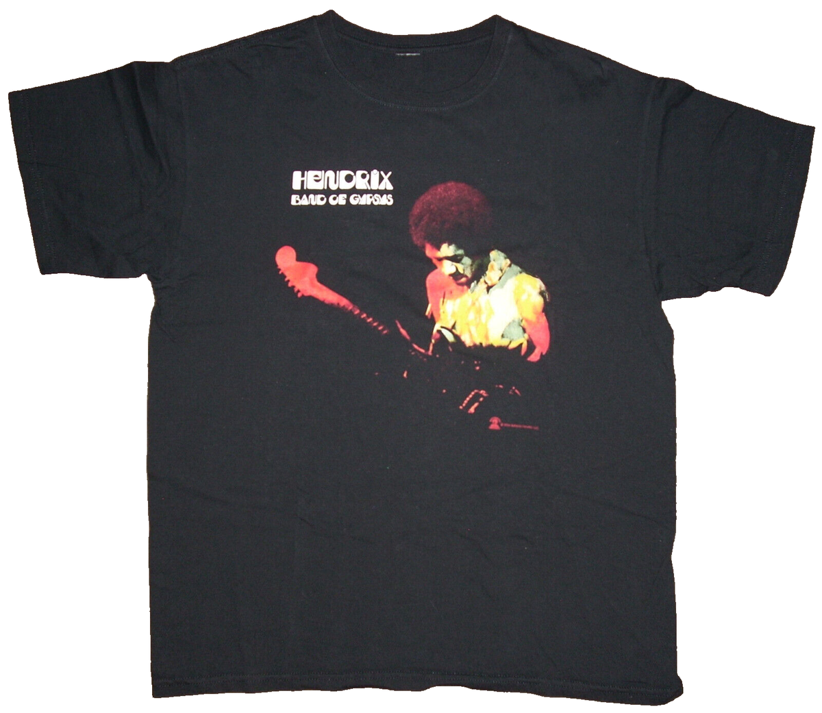 Jimi Hendrix Band of Gypsys T-Shirt LARGE Authentic 2004 Vintage