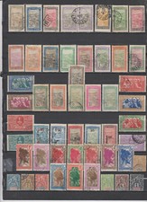 57 TIMBRES MADAGASCAR OBLITERES & NEUFS** & * + SANS GOMME DE 1896 à 1930     