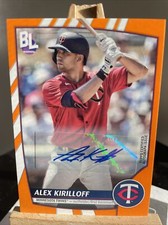 2023 Topps Big League Baseball Alex Kirilloff Orange Parallel Autograph # 53