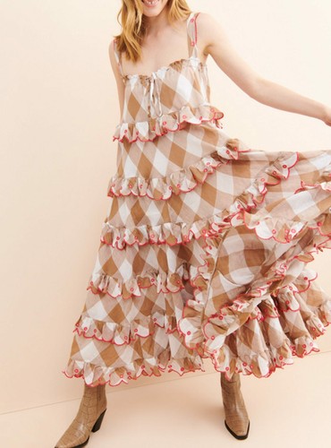 innika choo frill dress